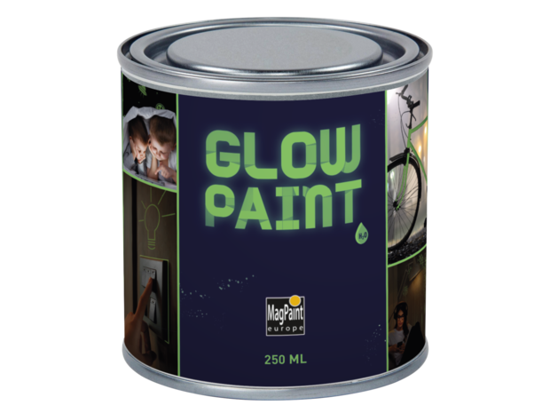 Peinture murale / matière Glow in the Dark